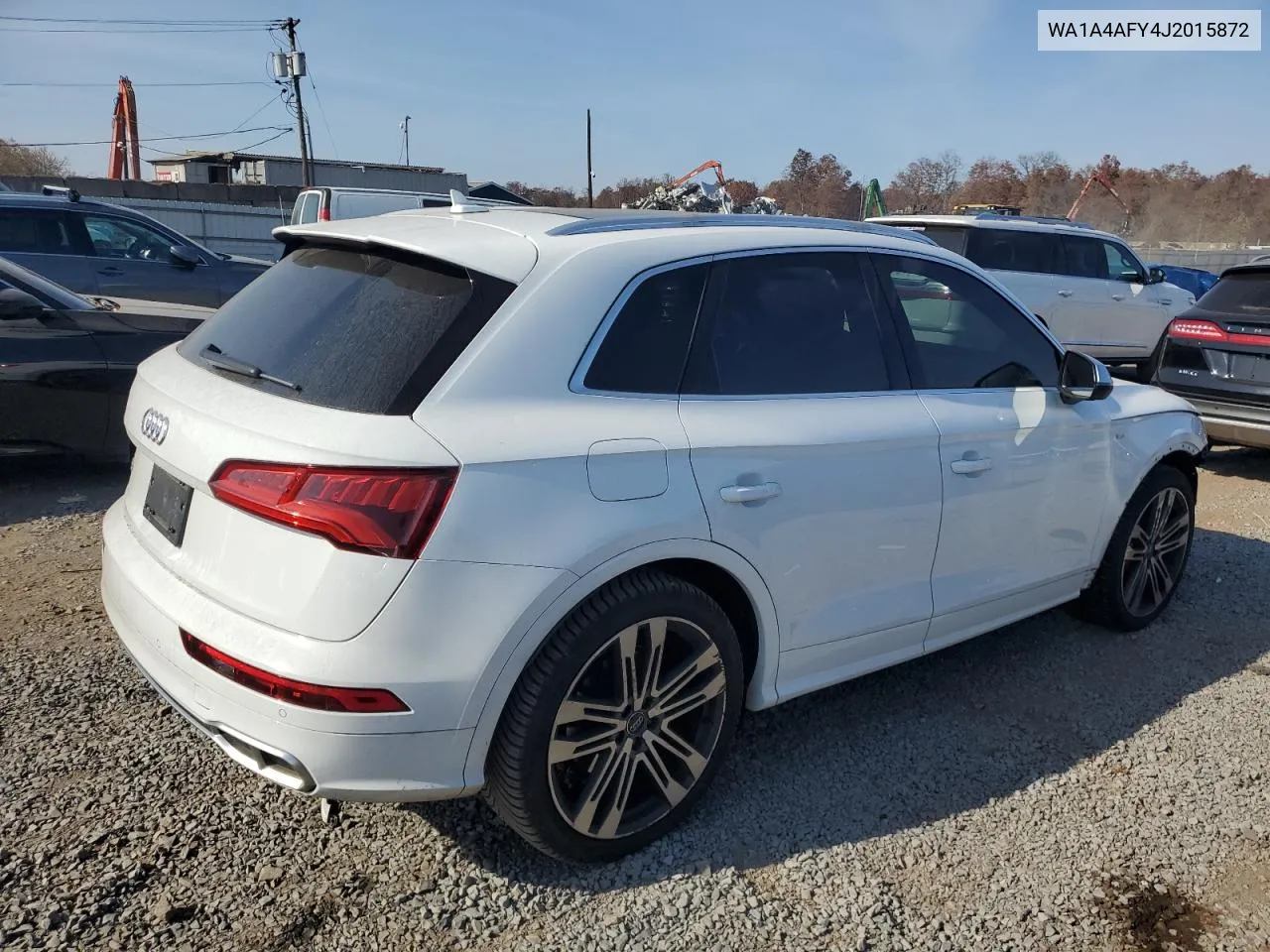 2018 Audi Sq5 Premium Plus VIN: WA1A4AFY4J2015872 Lot: 77398834