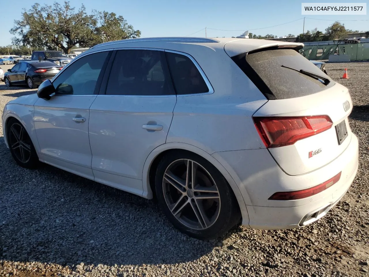 2018 Audi Sq5 Prestige VIN: WA1C4AFY6J2211577 Lot: 78027654