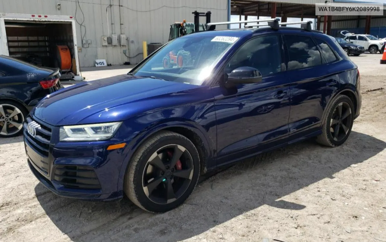 2019 Audi Sq5 Premium Plus VIN: WA1B4BFY6K2089998 Lot: 60262294