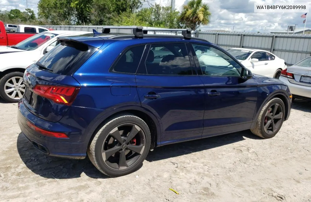 WA1B4BFY6K2089998 2019 Audi Sq5 Premium Plus