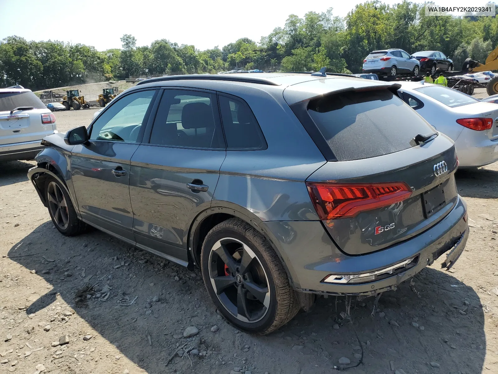 2019 Audi Sq5 Premium Plus VIN: WA1B4AFY2K2029341 Lot: 68580704