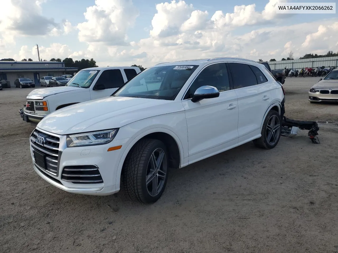 2019 Audi Sq5 Premium VIN: WA1A4AFYXK2066262 Lot: 70586984