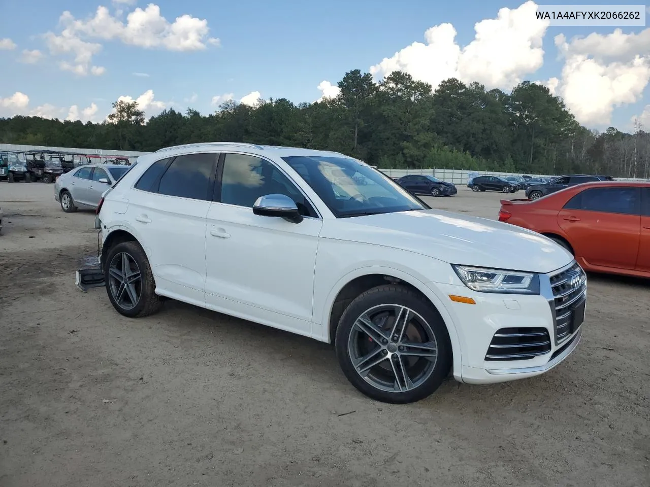 2019 Audi Sq5 Premium VIN: WA1A4AFYXK2066262 Lot: 70586984