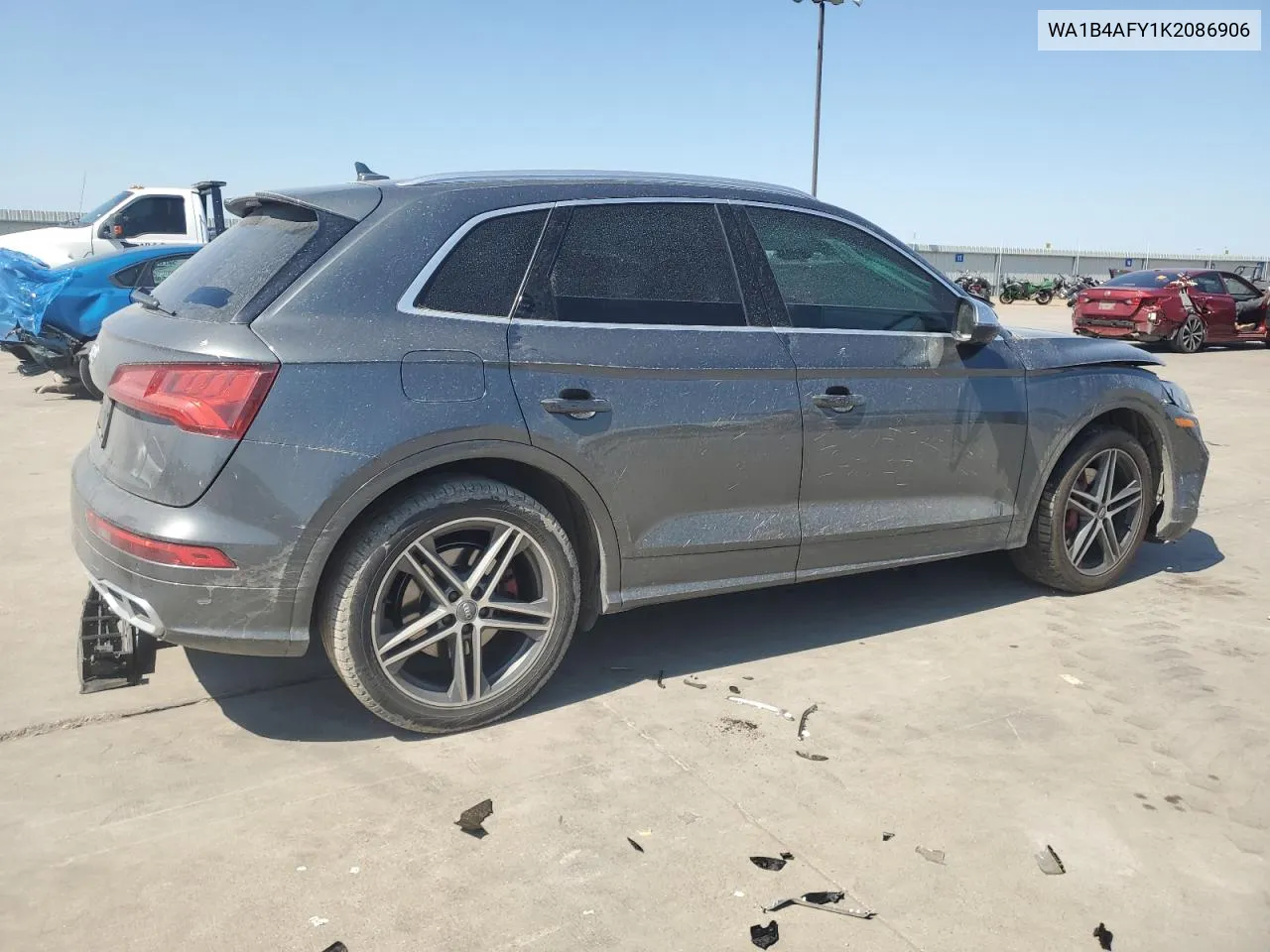 WA1B4AFY1K2086906 2019 Audi Sq5 Premium Plus