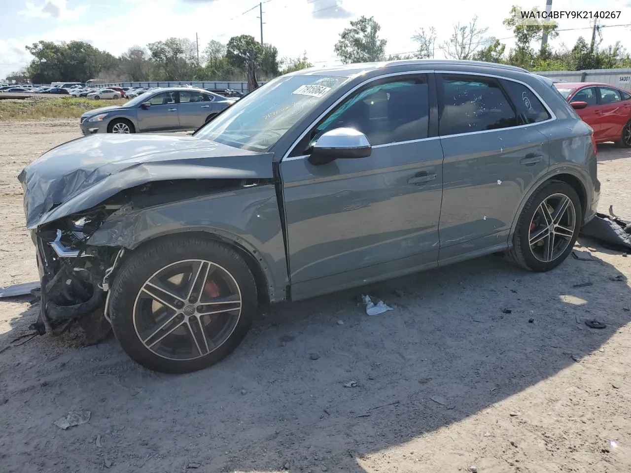 WA1C4BFY9K2140267 2019 Audi Sq5 Prestige