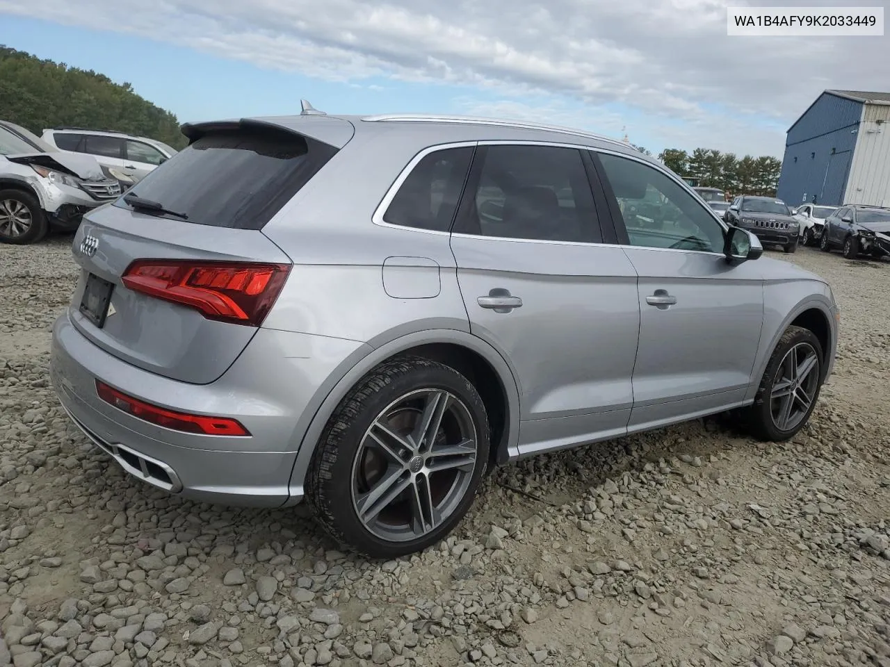 WA1B4AFY9K2033449 2019 Audi Sq5 Premium Plus