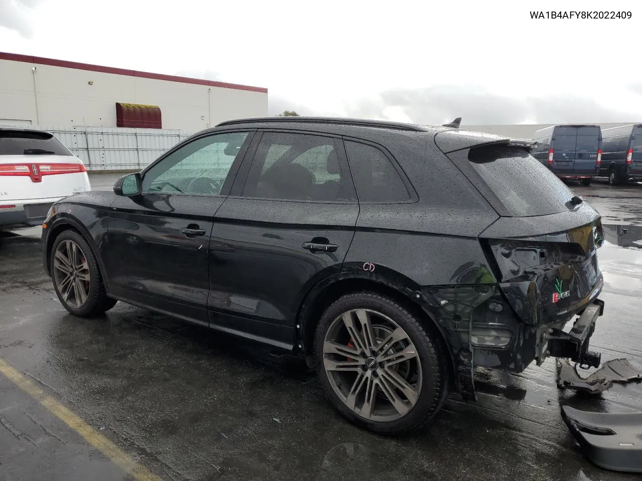 2019 Audi Sq5 Premium Plus VIN: WA1B4AFY8K2022409 Lot: 76301484