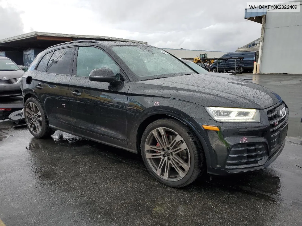 2019 Audi Sq5 Premium Plus VIN: WA1B4AFY8K2022409 Lot: 76301484