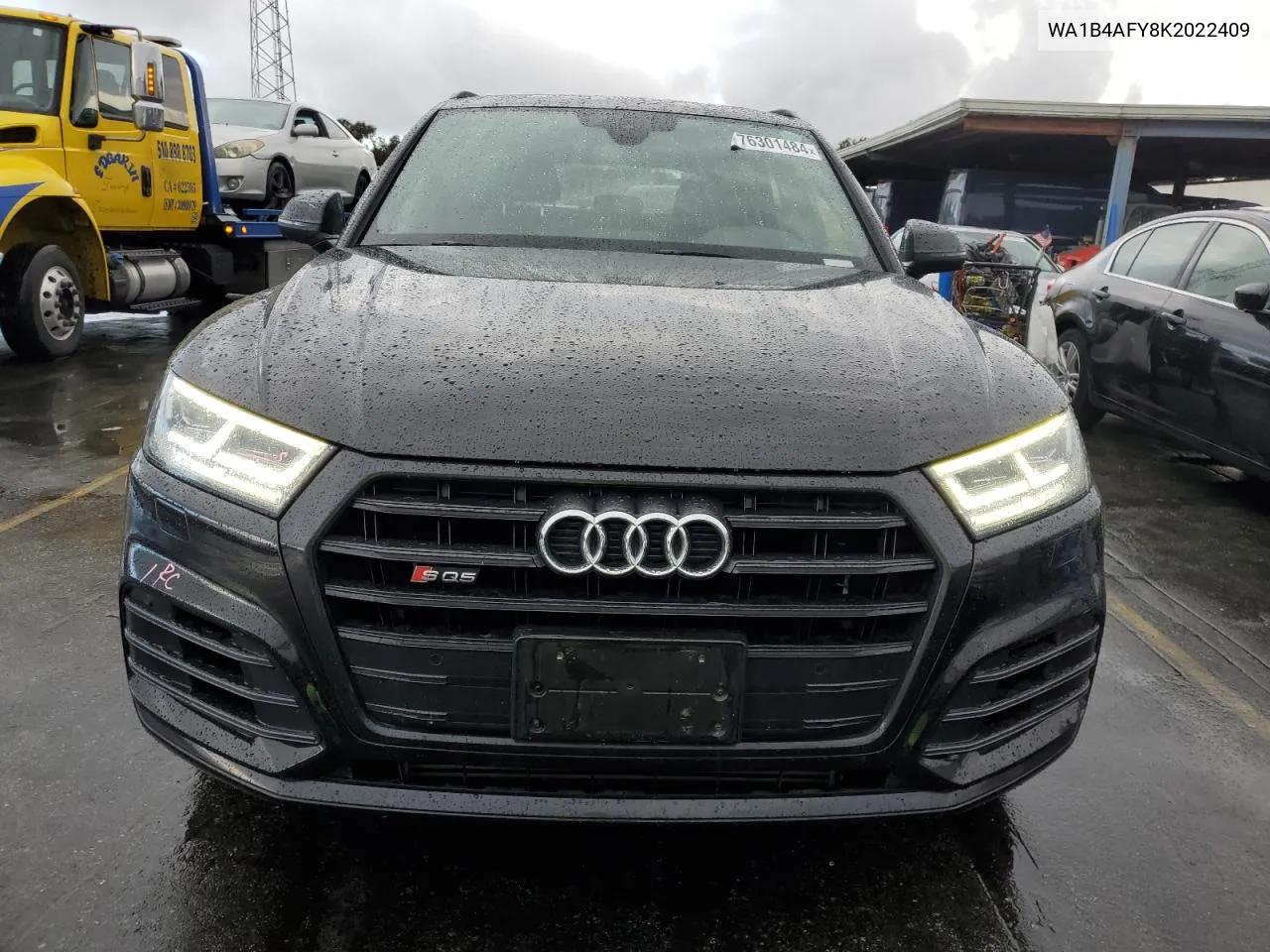 2019 Audi Sq5 Premium Plus VIN: WA1B4AFY8K2022409 Lot: 76301484