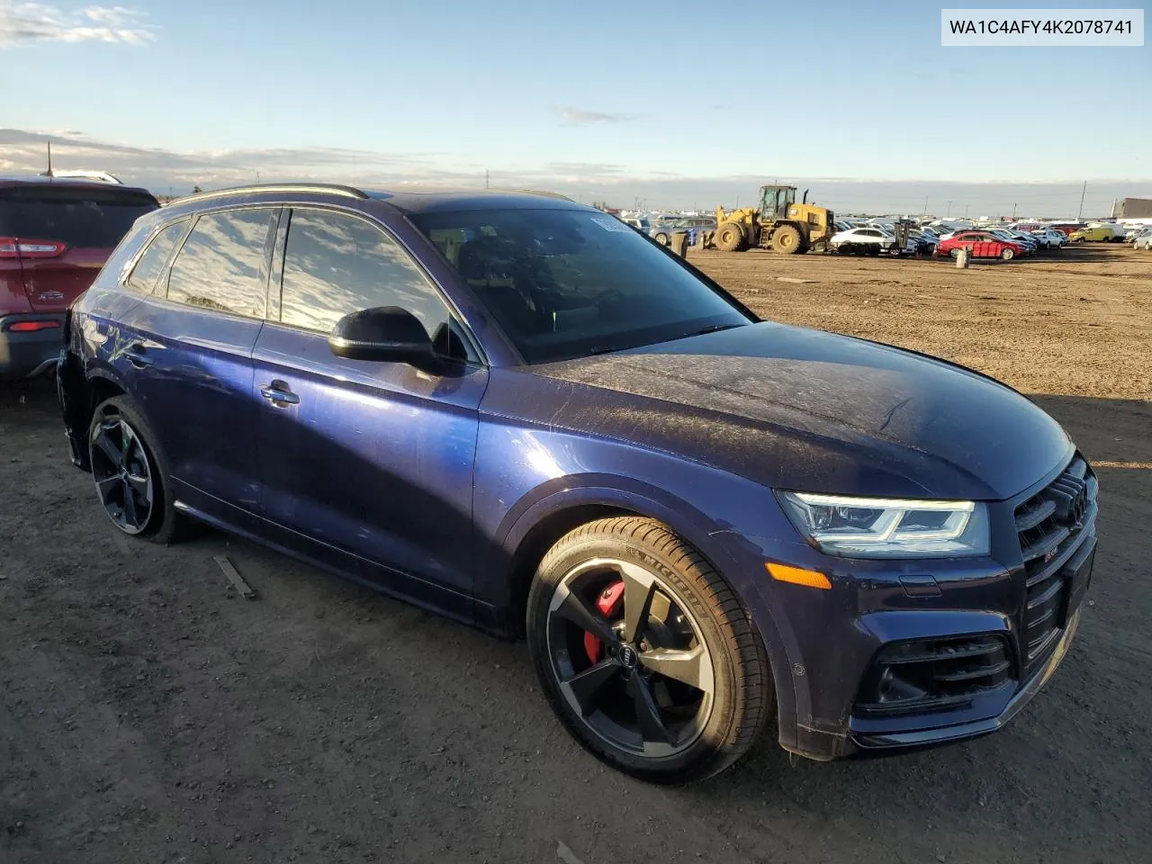 2019 Audi Sq5 Prestige VIN: WA1C4AFY4K2078741 Lot: 79293214