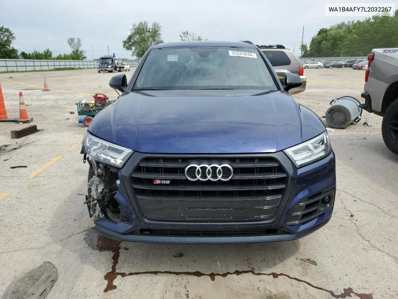 2020 Audi Sq5 Premium Plus VIN: WA1B4AFY7L2032267 Lot: 55523244