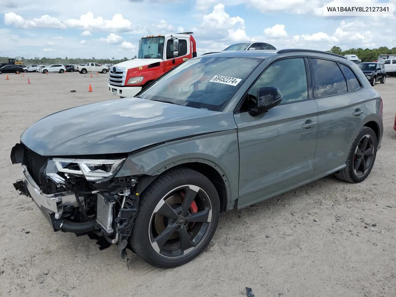 WA1B4AFY8L2127341 2020 Audi Sq5 Premium Plus