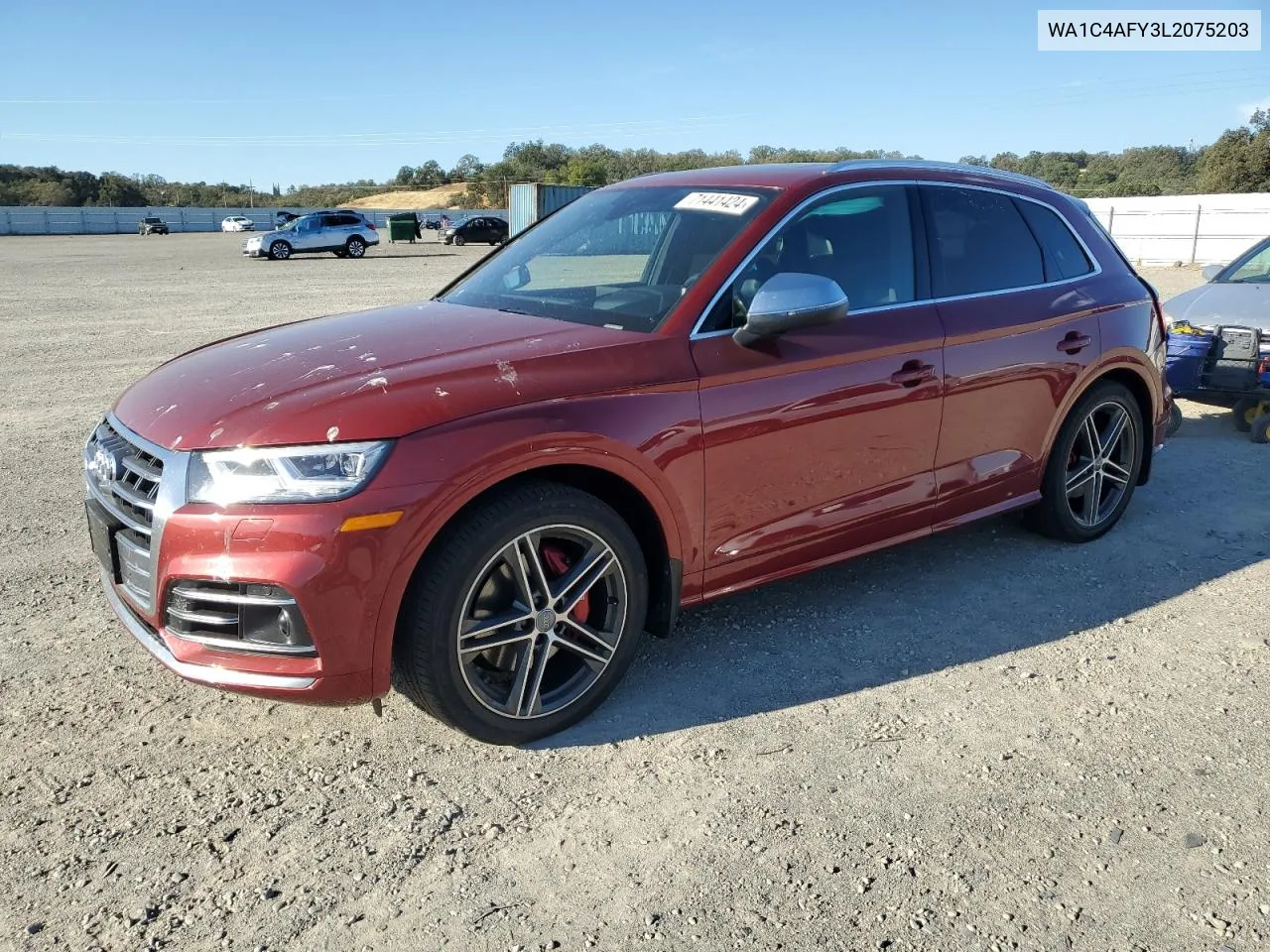 2020 Audi Sq5 Prestige VIN: WA1C4AFY3L2075203 Lot: 71441424