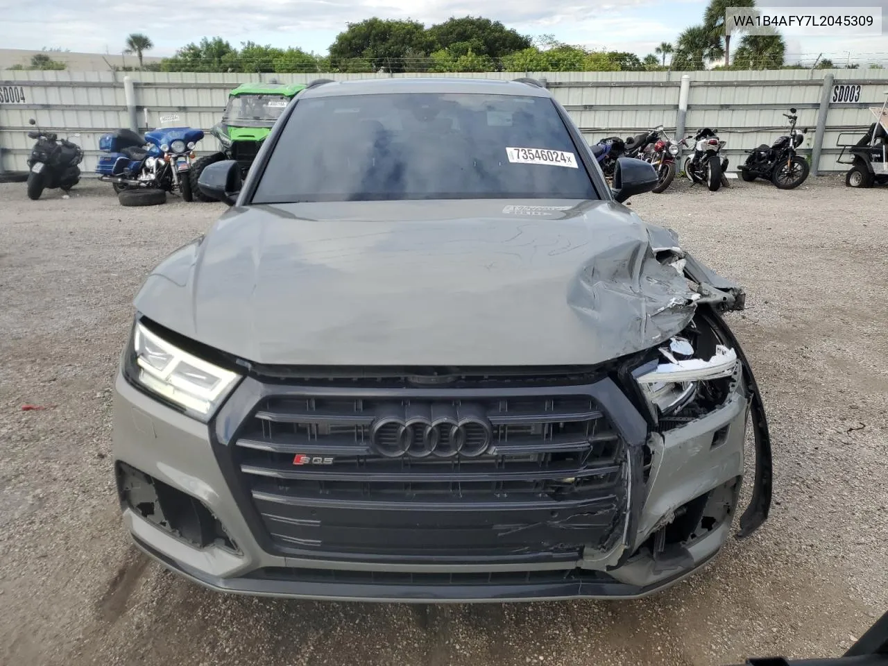 2020 Audi Sq5 Premium Plus VIN: WA1B4AFY7L2045309 Lot: 73546024