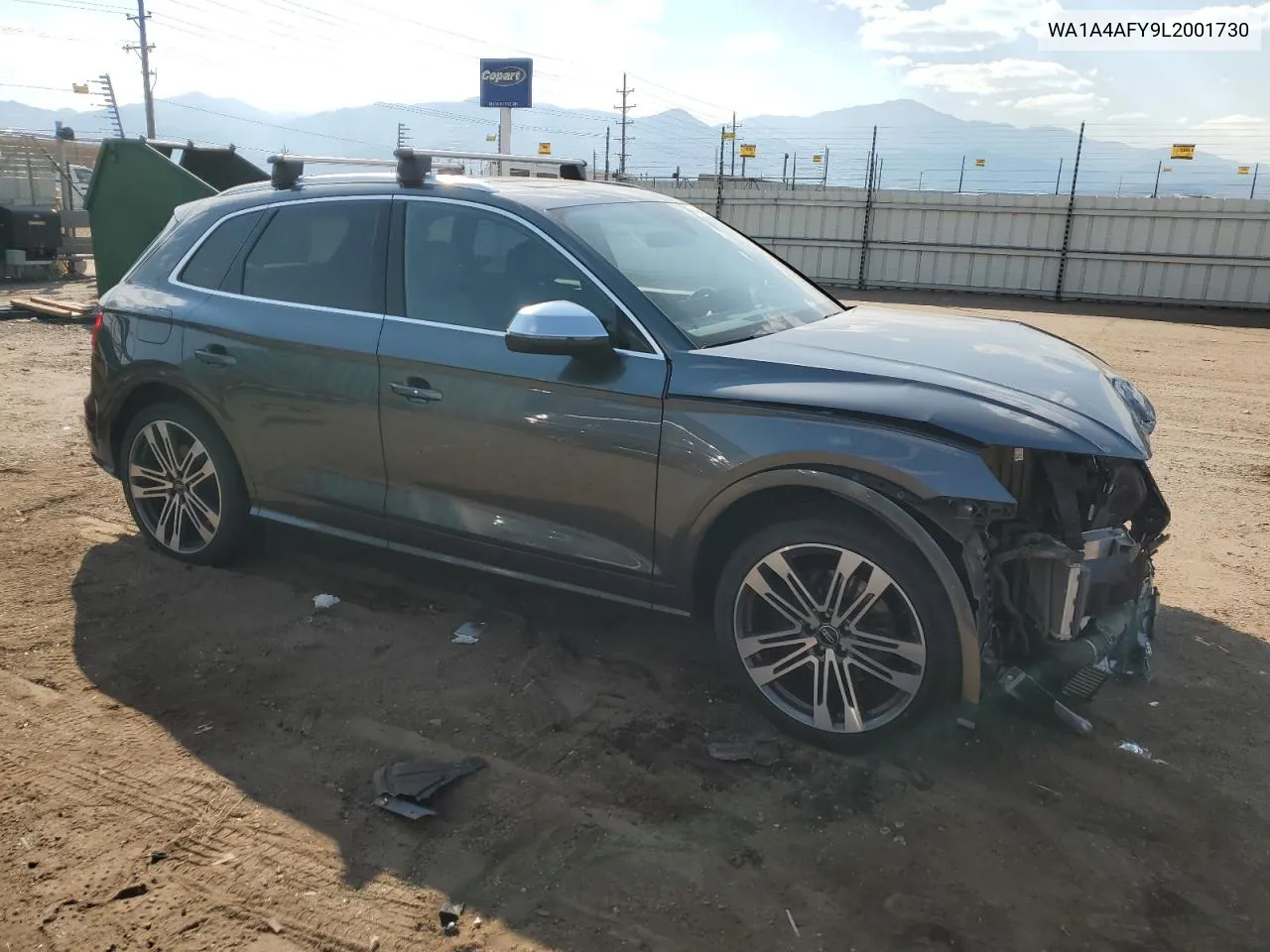 2020 Audi Sq5 Premium VIN: WA1A4AFY9L2001730 Lot: 74846564