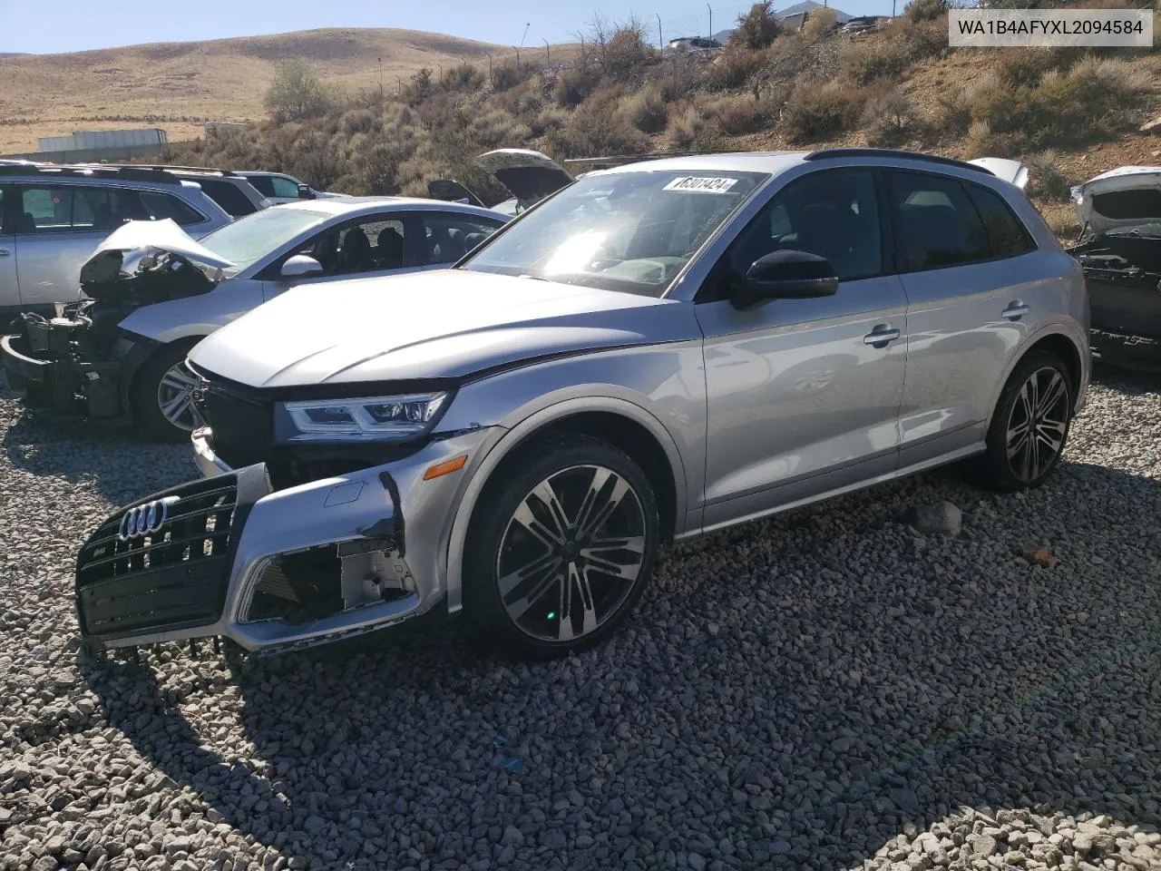 2020 Audi Sq5 Premium Plus VIN: WA1B4AFYXL2094584 Lot: 76301424