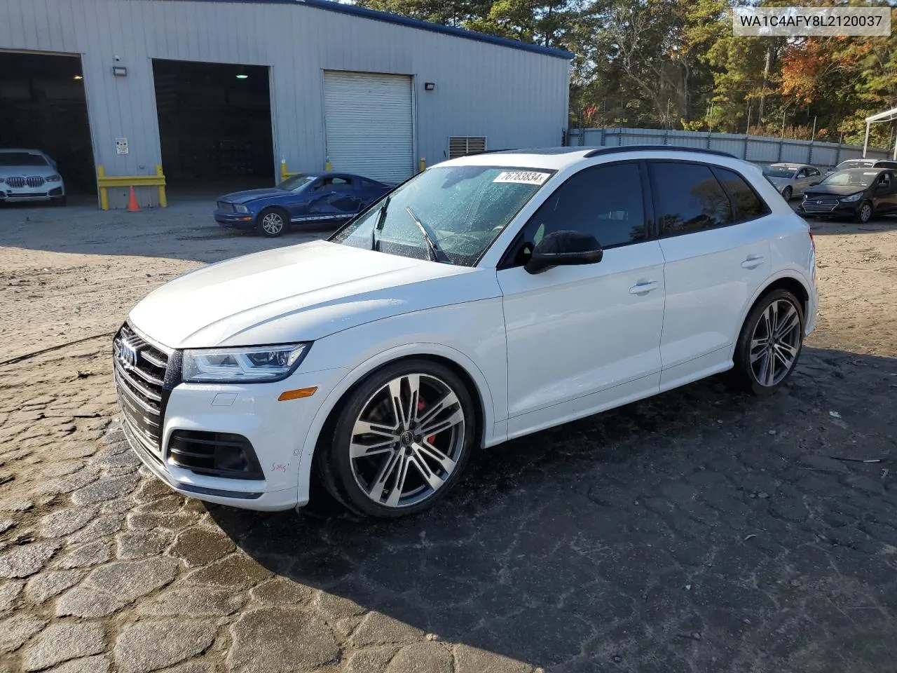 2020 Audi Sq5 Prestige VIN: WA1C4AFY8L2120037 Lot: 76783834