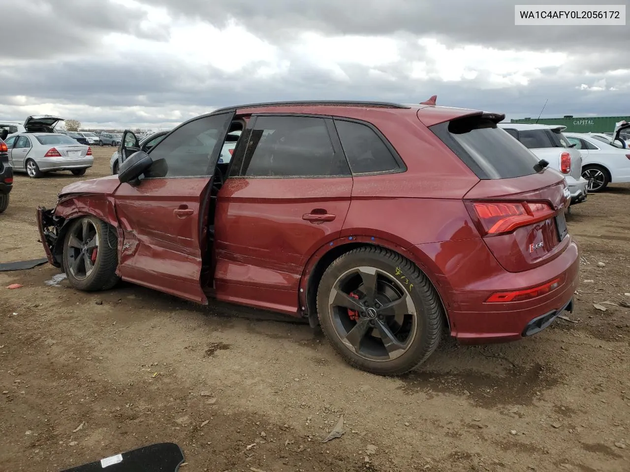 2020 Audi Sq5 Prestige VIN: WA1C4AFY0L2056172 Lot: 78199674