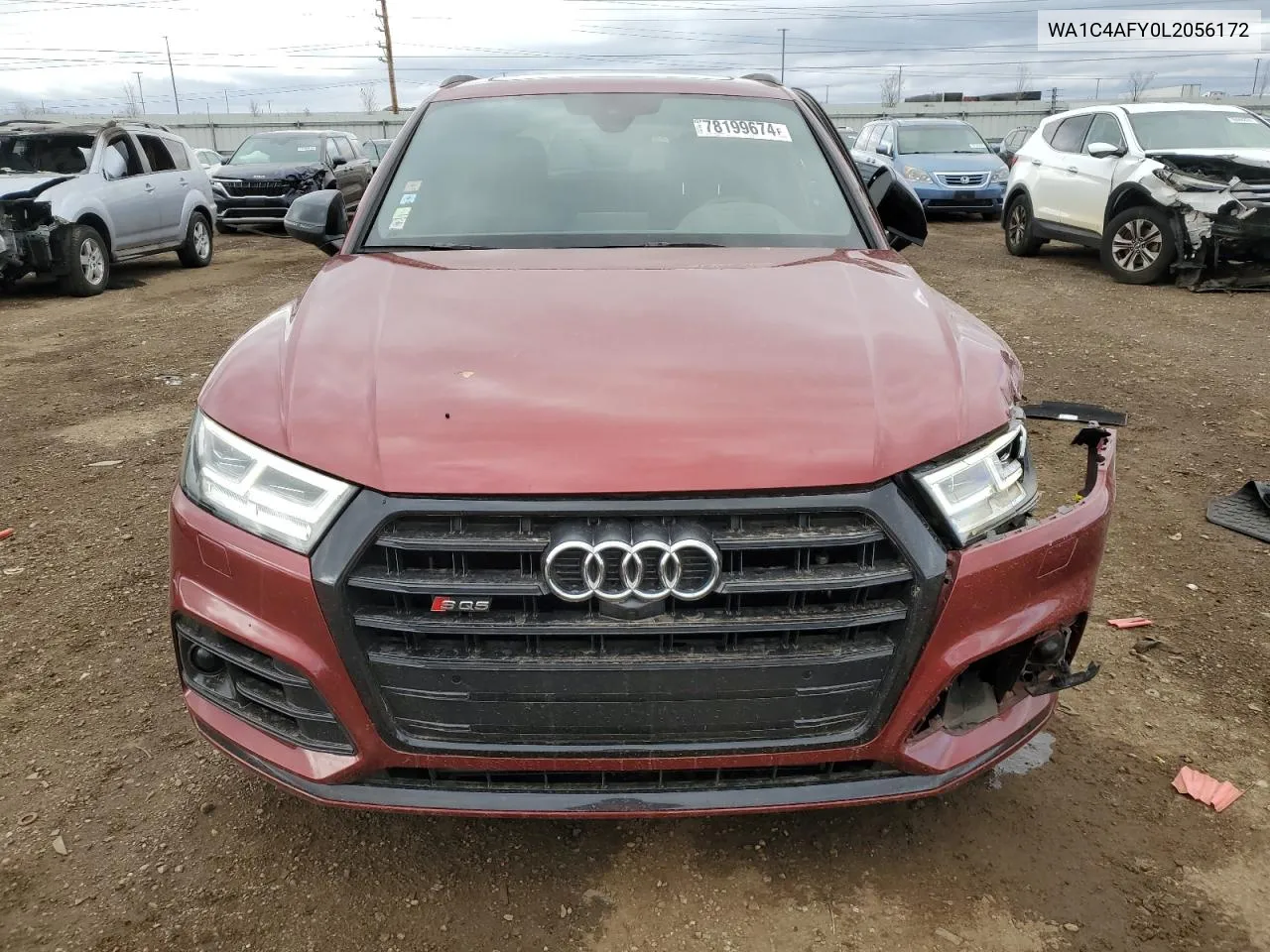 2020 Audi Sq5 Prestige VIN: WA1C4AFY0L2056172 Lot: 78199674