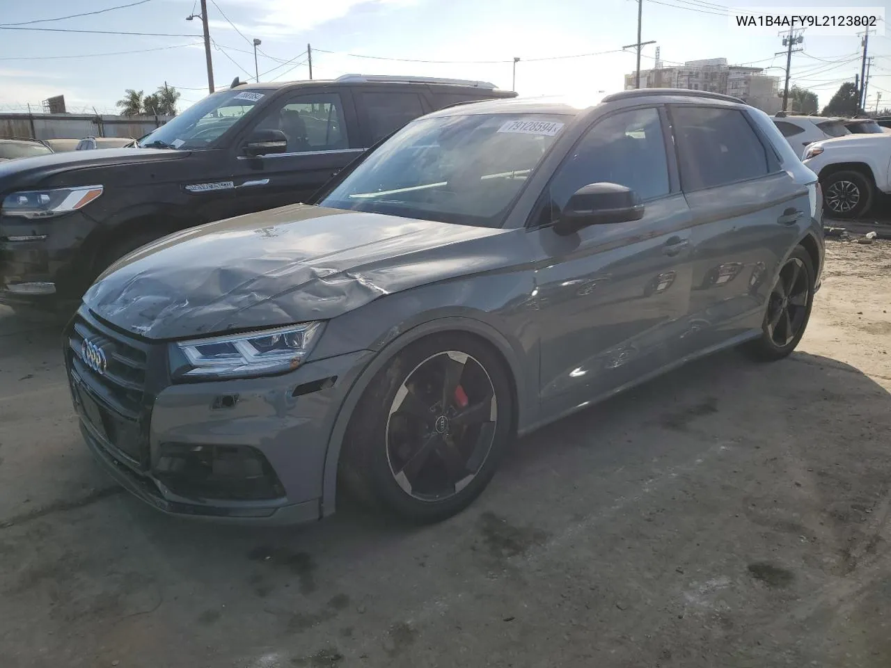 2020 Audi Sq5 Premium Plus VIN: WA1B4AFY9L2123802 Lot: 79128594