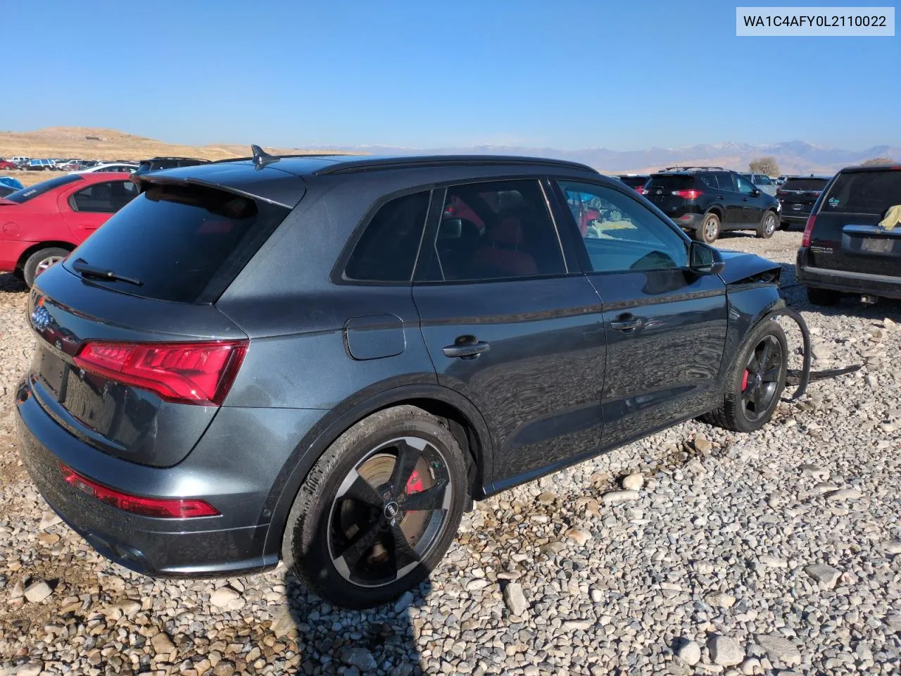 2020 Audi Sq5 Prestige VIN: WA1C4AFY0L2110022 Lot: 79882574