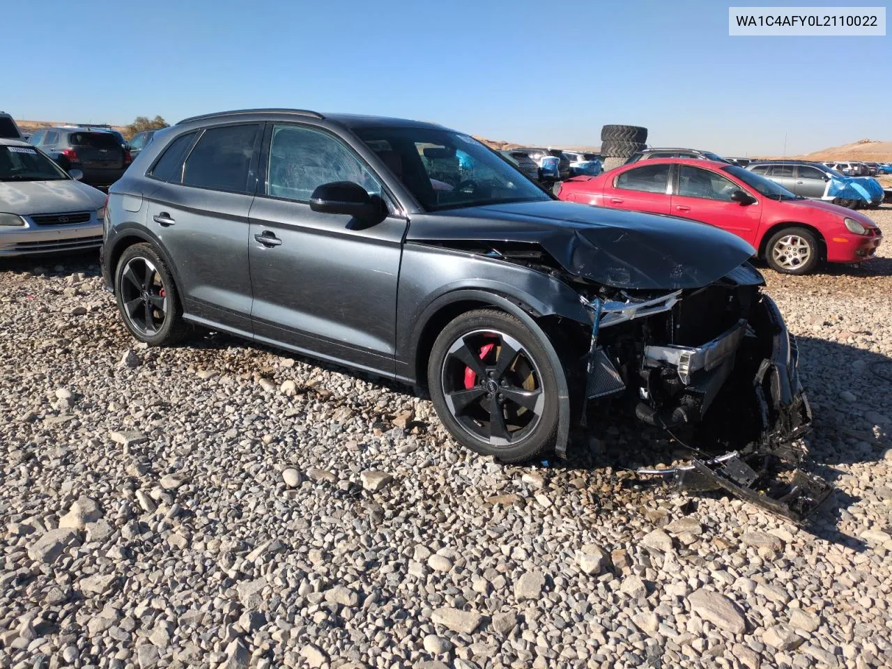 2020 Audi Sq5 Prestige VIN: WA1C4AFY0L2110022 Lot: 79882574