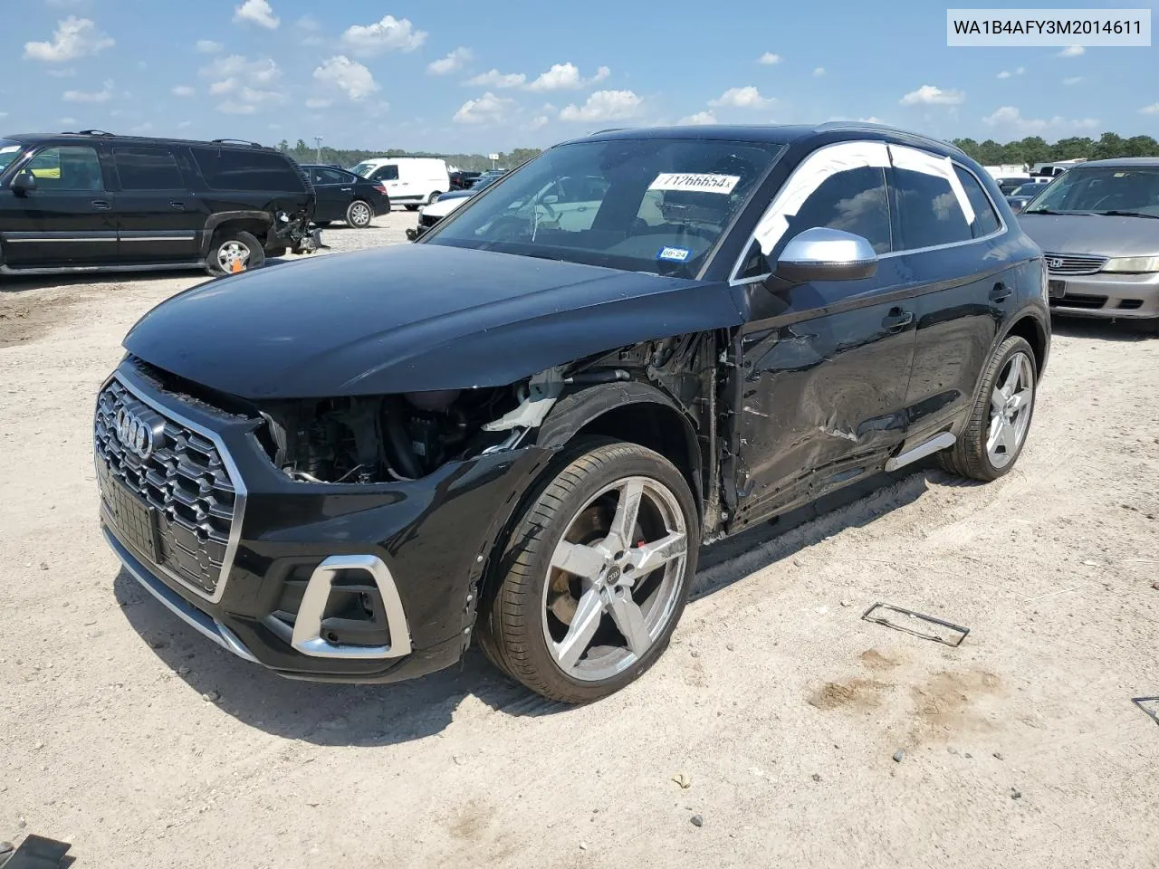 2021 Audi Sq5 Premium Plus VIN: WA1B4AFY3M2014611 Lot: 71266654