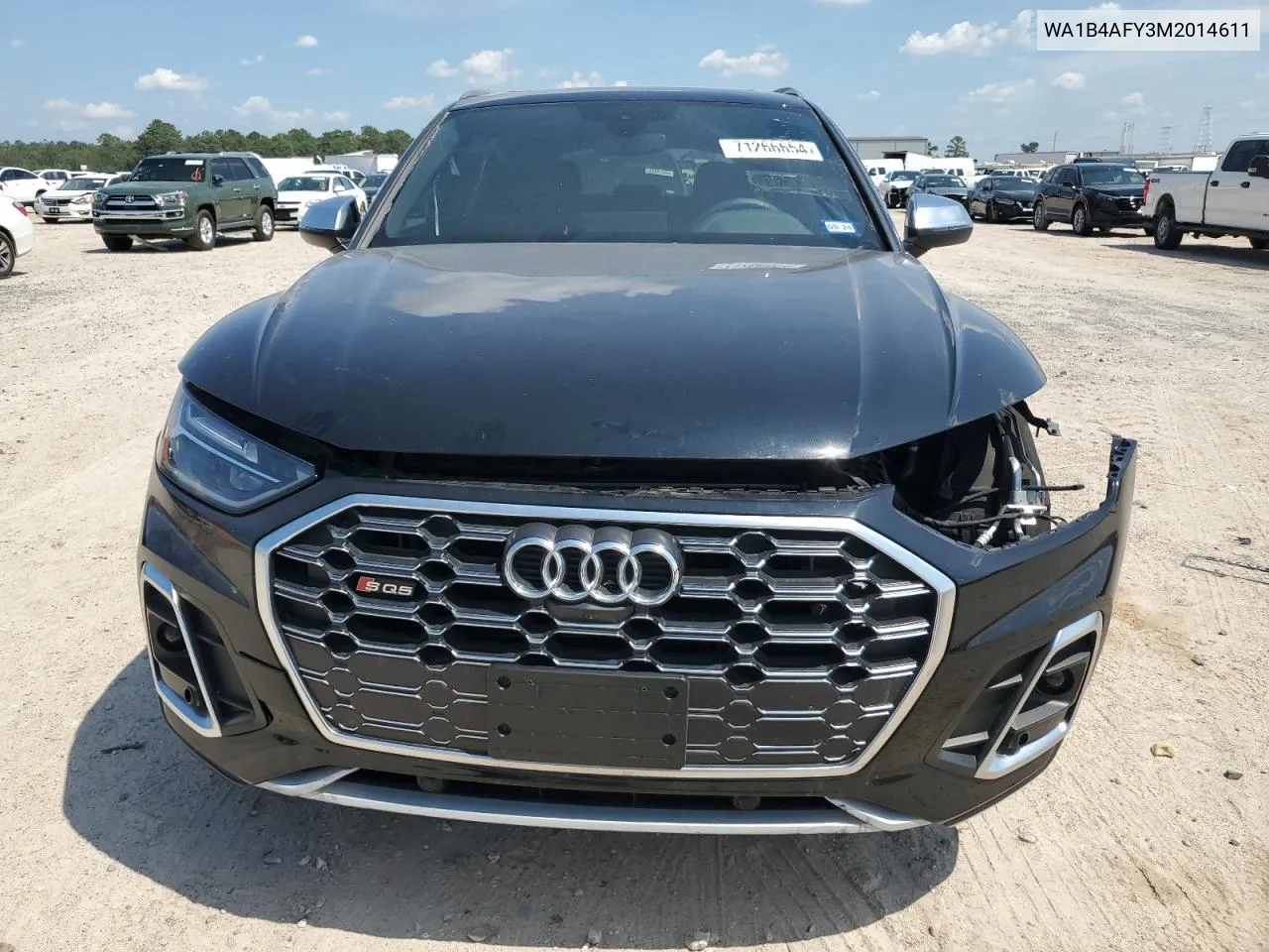 2021 Audi Sq5 Premium Plus VIN: WA1B4AFY3M2014611 Lot: 71266654