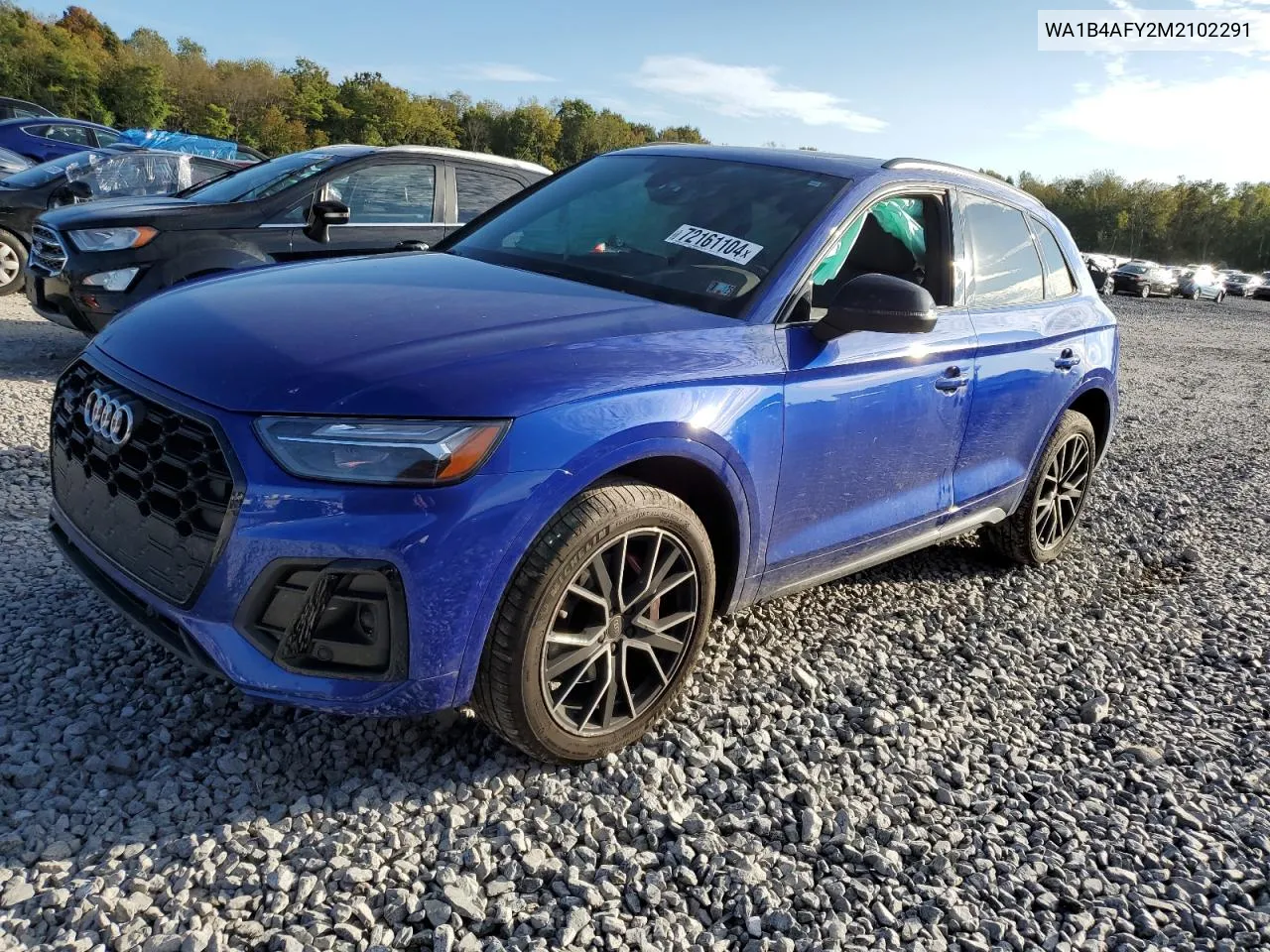 2021 Audi Sq5 Premium Plus VIN: WA1B4AFY2M2102291 Lot: 72161104