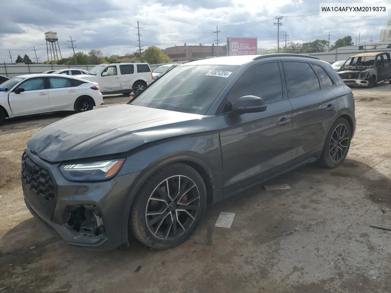 2021 Audi Sq5 Prestige VIN: WA1C4AFYXM2019373 Lot: 74521224