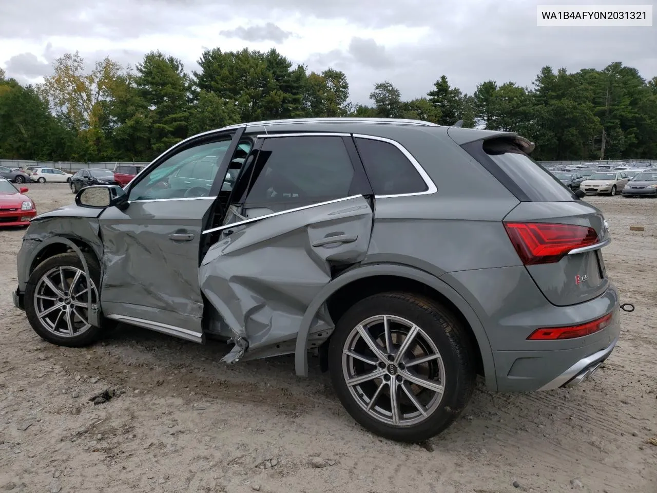 WA1B4AFY0N2031321 2022 Audi Sq5 Premium Plus