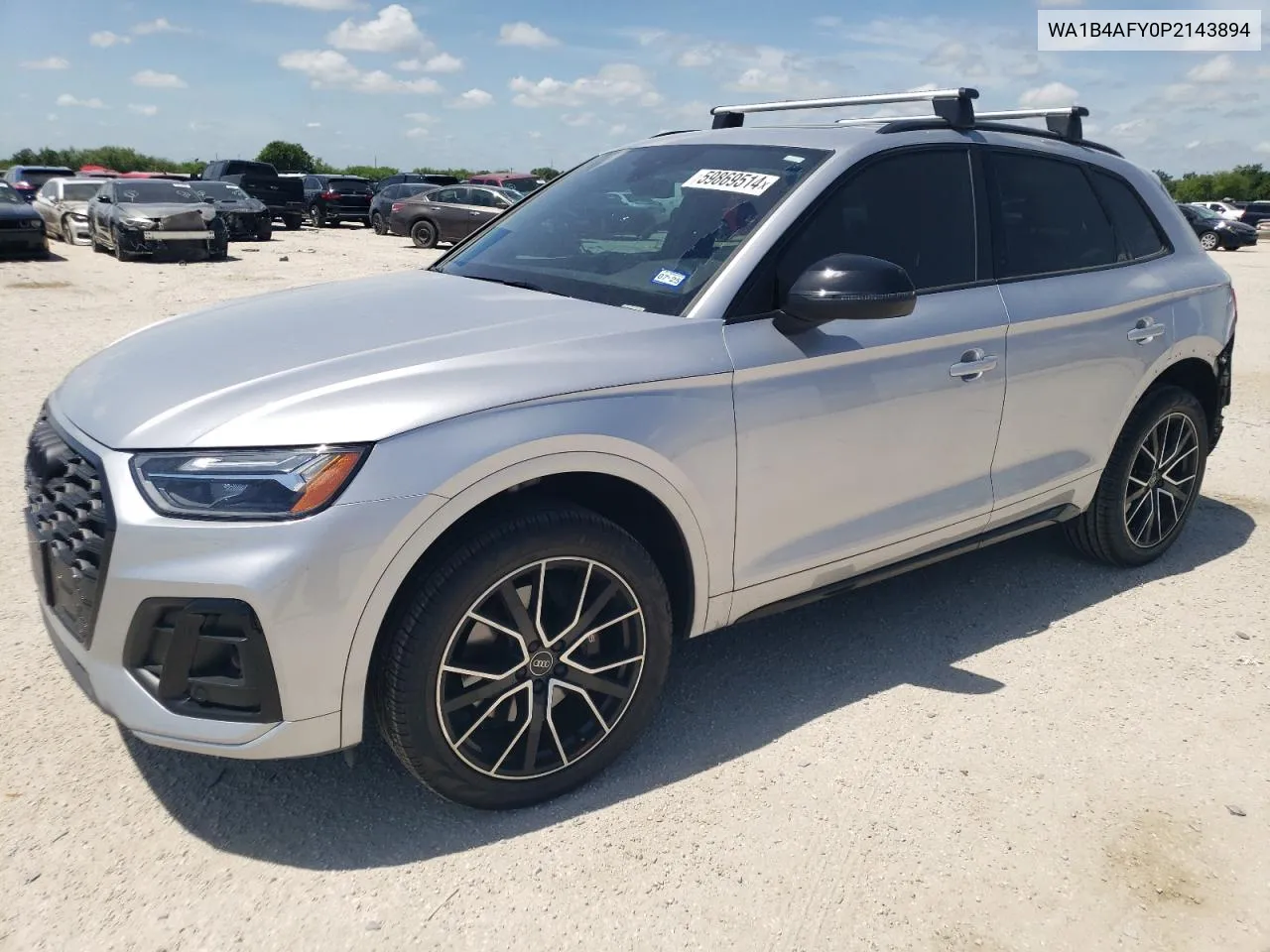 2023 Audi Sq5 Premium Plus VIN: WA1B4AFY0P2143894 Lot: 59869514