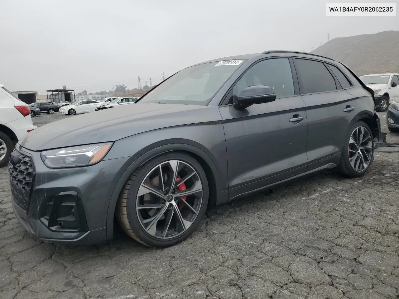 2024 Audi Sq5 Premium Plus VIN: WA1B4AFY0R2062235 Lot: 75702414