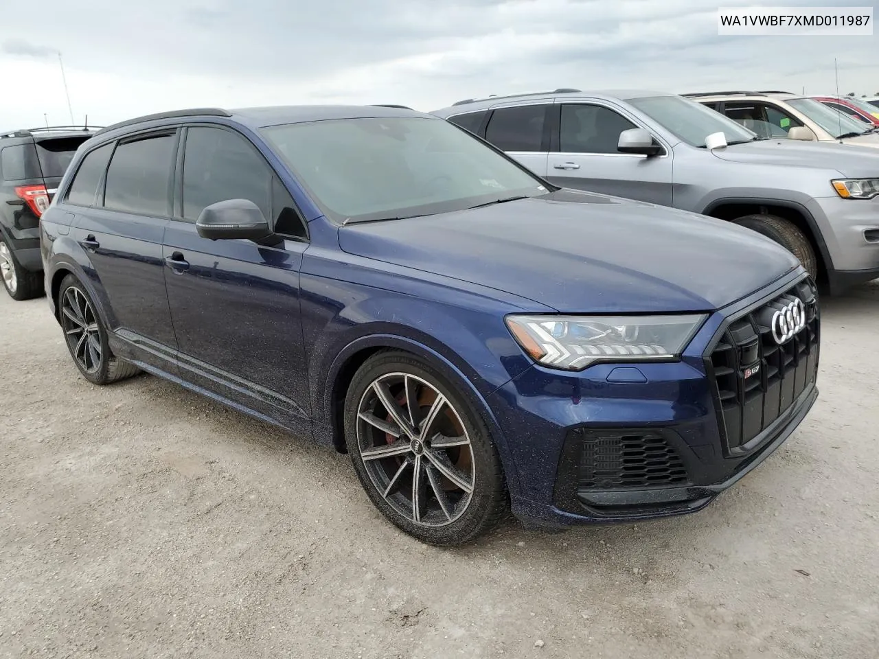 2021 Audi Sq7 Prestige VIN: WA1VWBF7XMD011987 Lot: 74781474