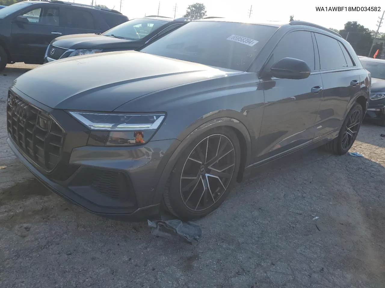 2021 Audi Sq8 Premium Plus VIN: WA1AWBF18MD034582 Lot: 65958394