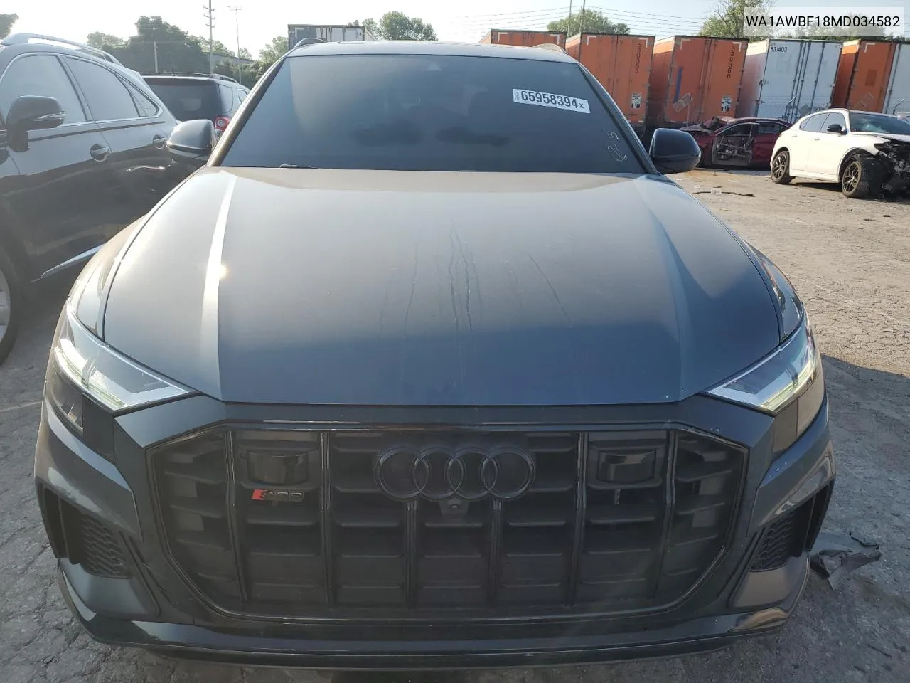 2021 Audi Sq8 Premium Plus VIN: WA1AWBF18MD034582 Lot: 65958394