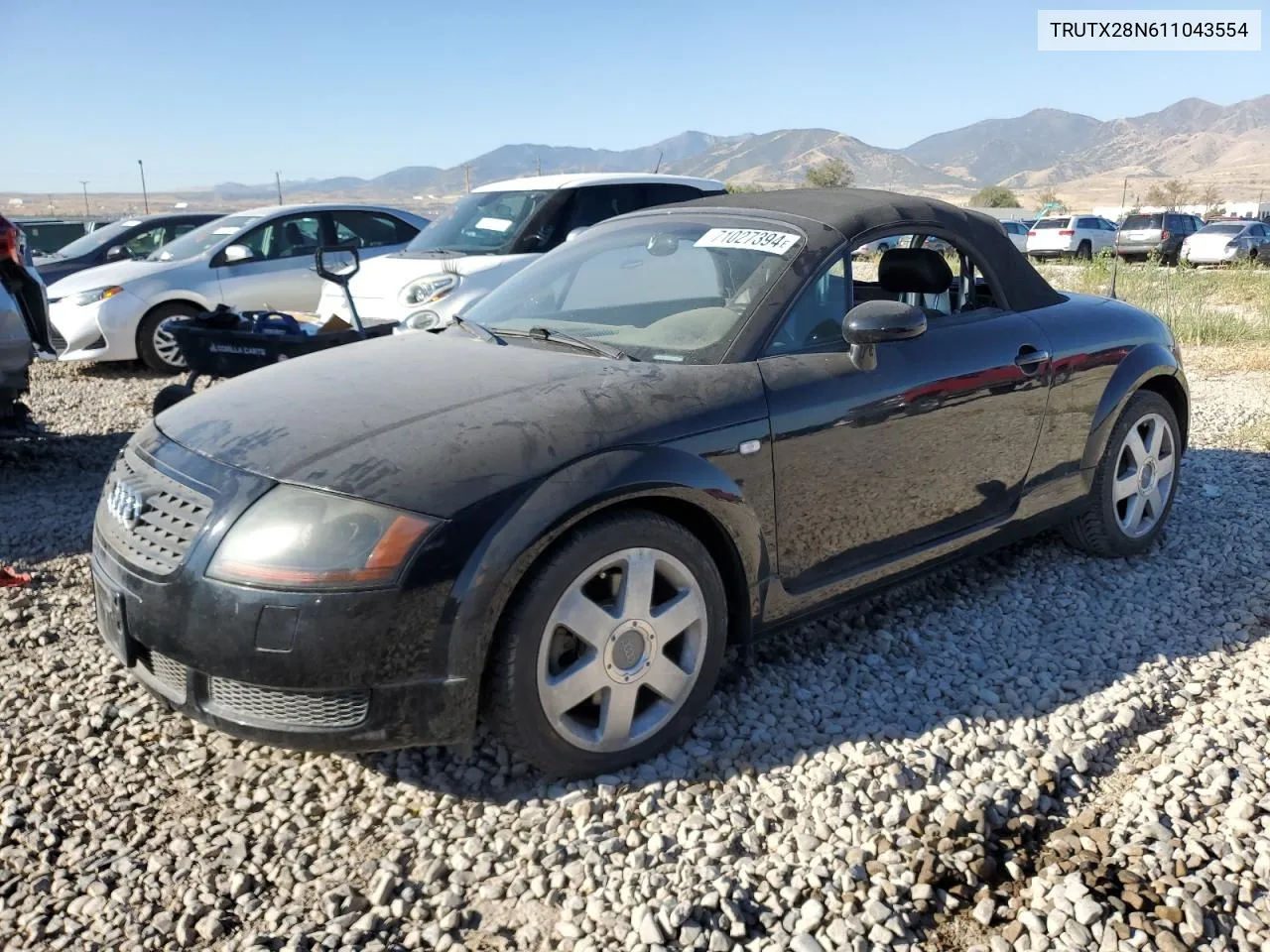 TRUTX28N611043554 2001 Audi Tt