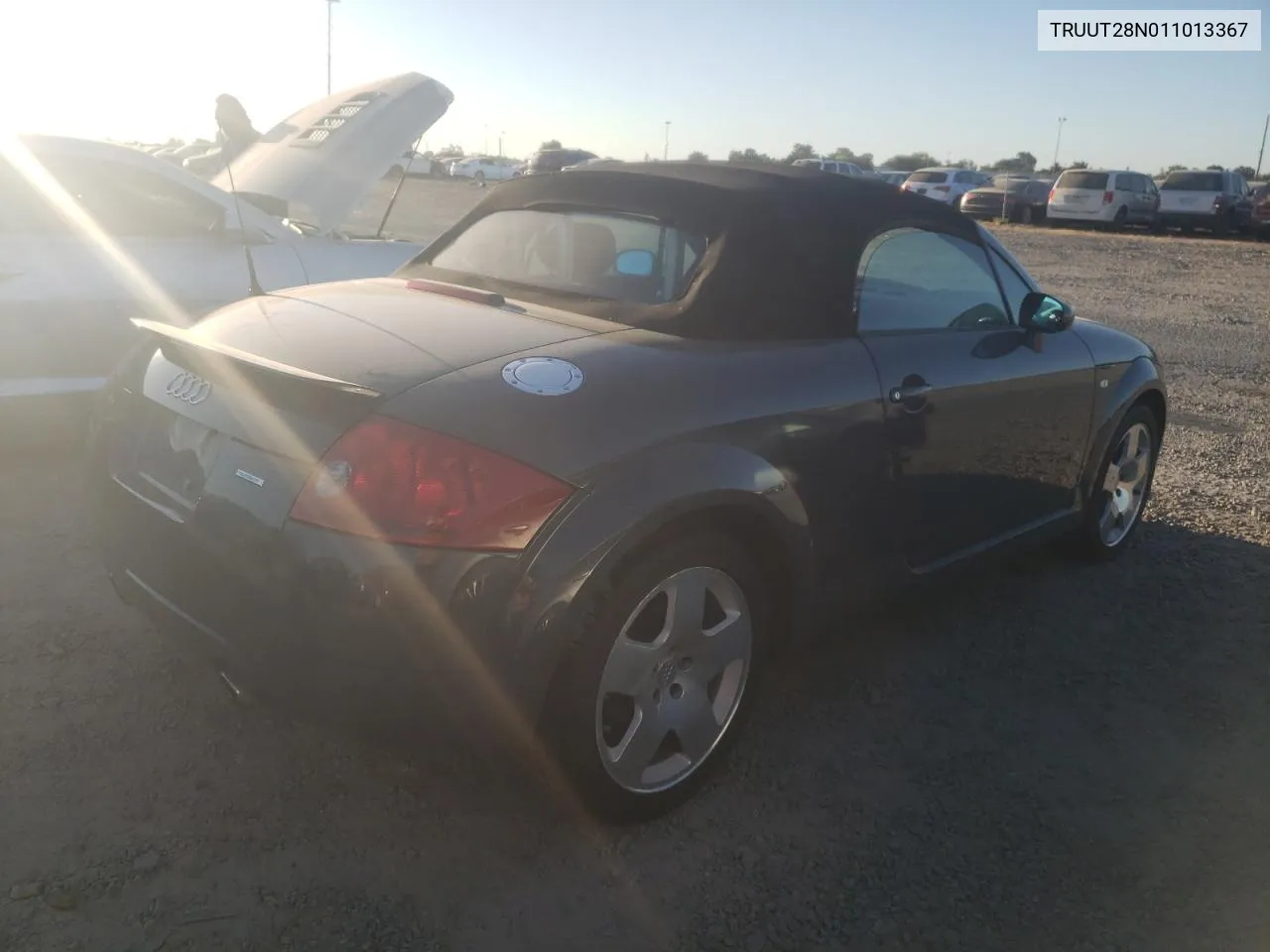 2001 Audi Tt Quattro VIN: TRUUT28N011013367 Lot: 71121394