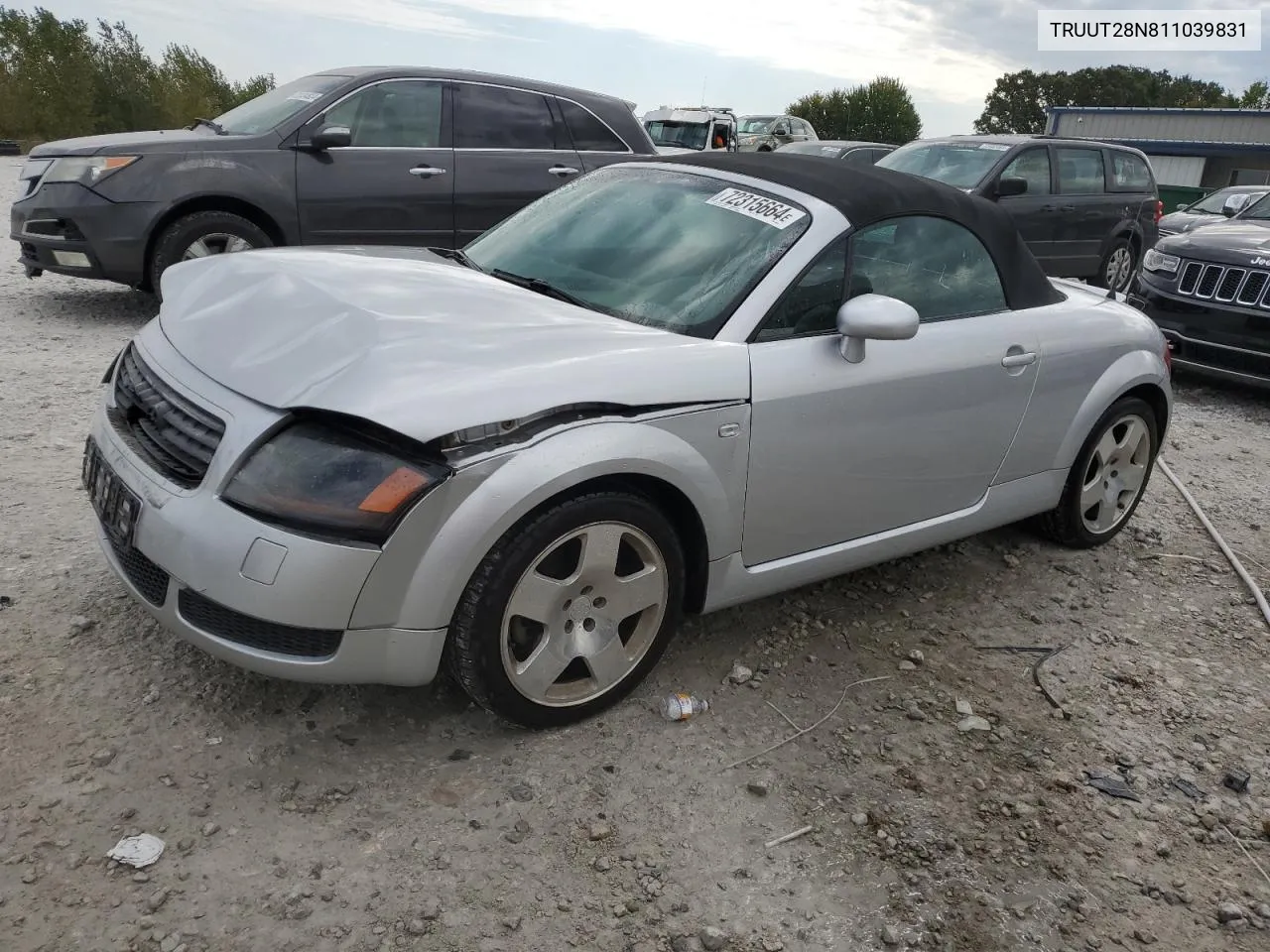 TRUUT28N811039831 2001 Audi Tt Quattro