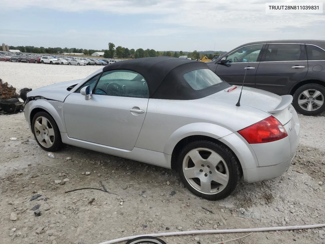 2001 Audi Tt Quattro VIN: TRUUT28N811039831 Lot: 72315664