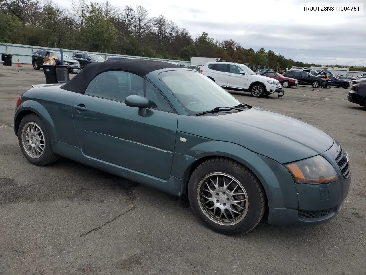 TRUUT28N311004761 2001 Audi Tt Quattro