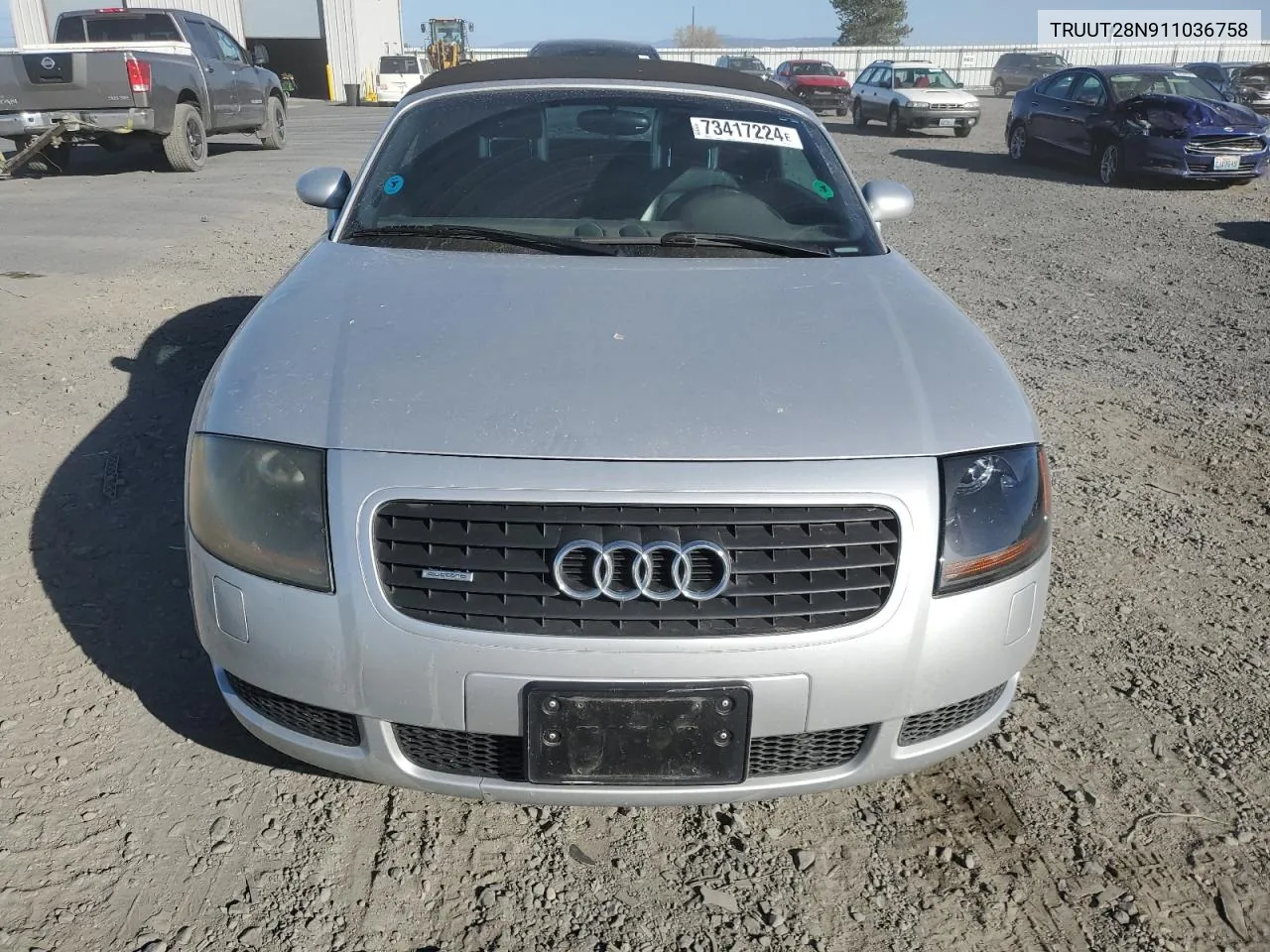 TRUUT28N911036758 2001 Audi Tt Quattro