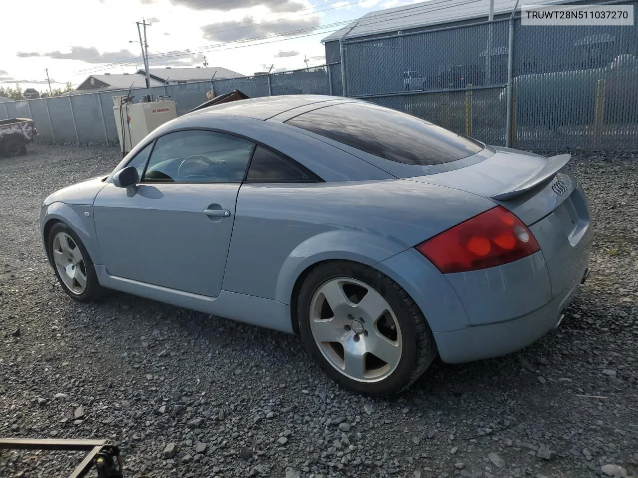 2001 Audi Tt Quattro VIN: TRUWT28N511037270 Lot: 76136684