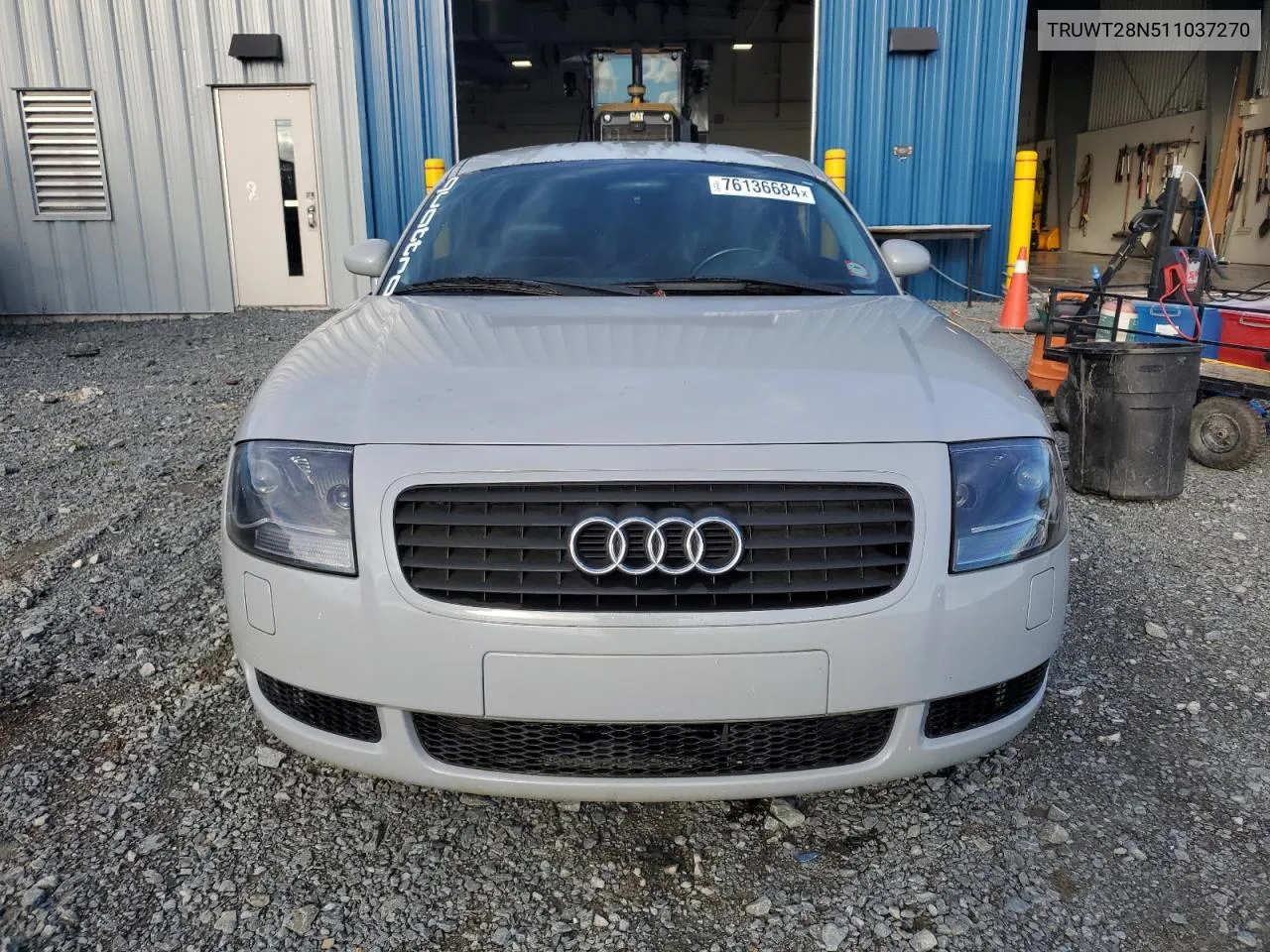 2001 Audi Tt Quattro VIN: TRUWT28N511037270 Lot: 76136684