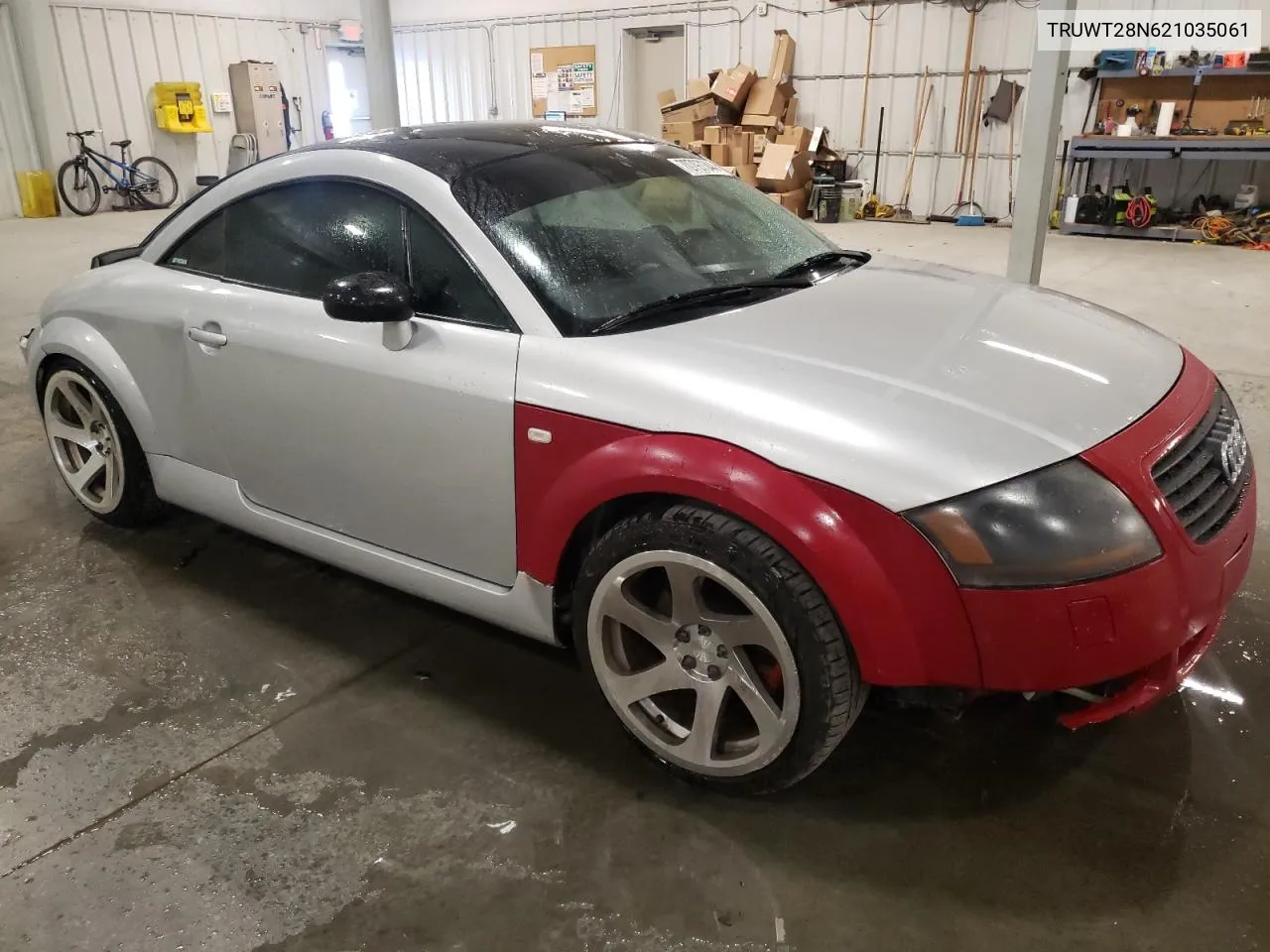 2002 Audi Tt Quattro VIN: TRUWT28N621035061 Lot: 70797344