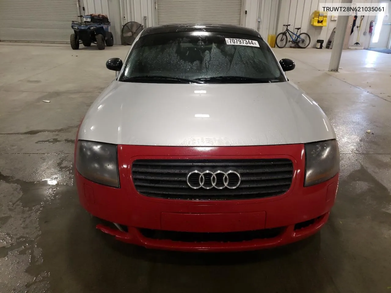 2002 Audi Tt Quattro VIN: TRUWT28N621035061 Lot: 70797344