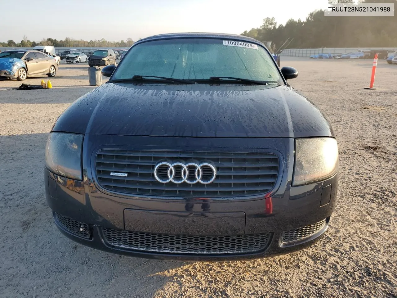 2002 Audi Tt Quattro VIN: TRUUT28N521041988 Lot: 70904004