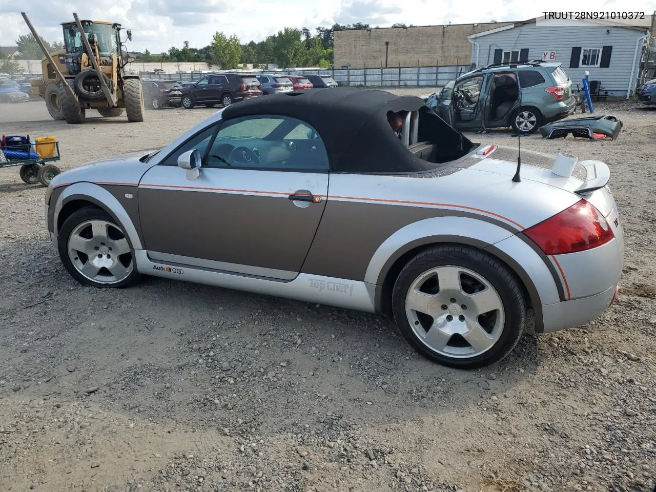 2002 Audi Tt Quattro VIN: TRUUT28N921010372 Lot: 71538044