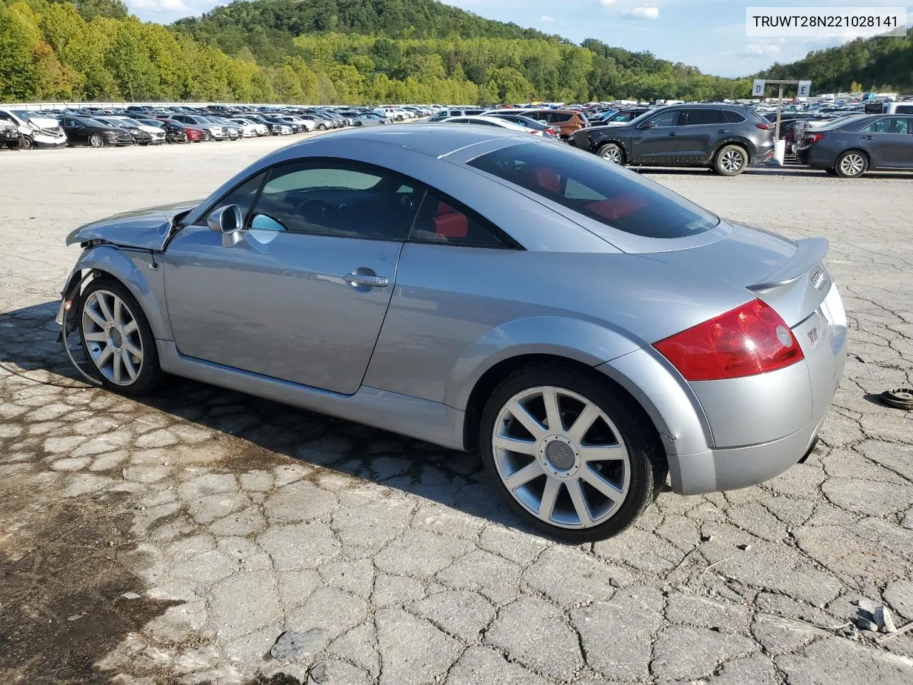 2002 Audi Tt Quattro VIN: TRUWT28N221028141 Lot: 72626484