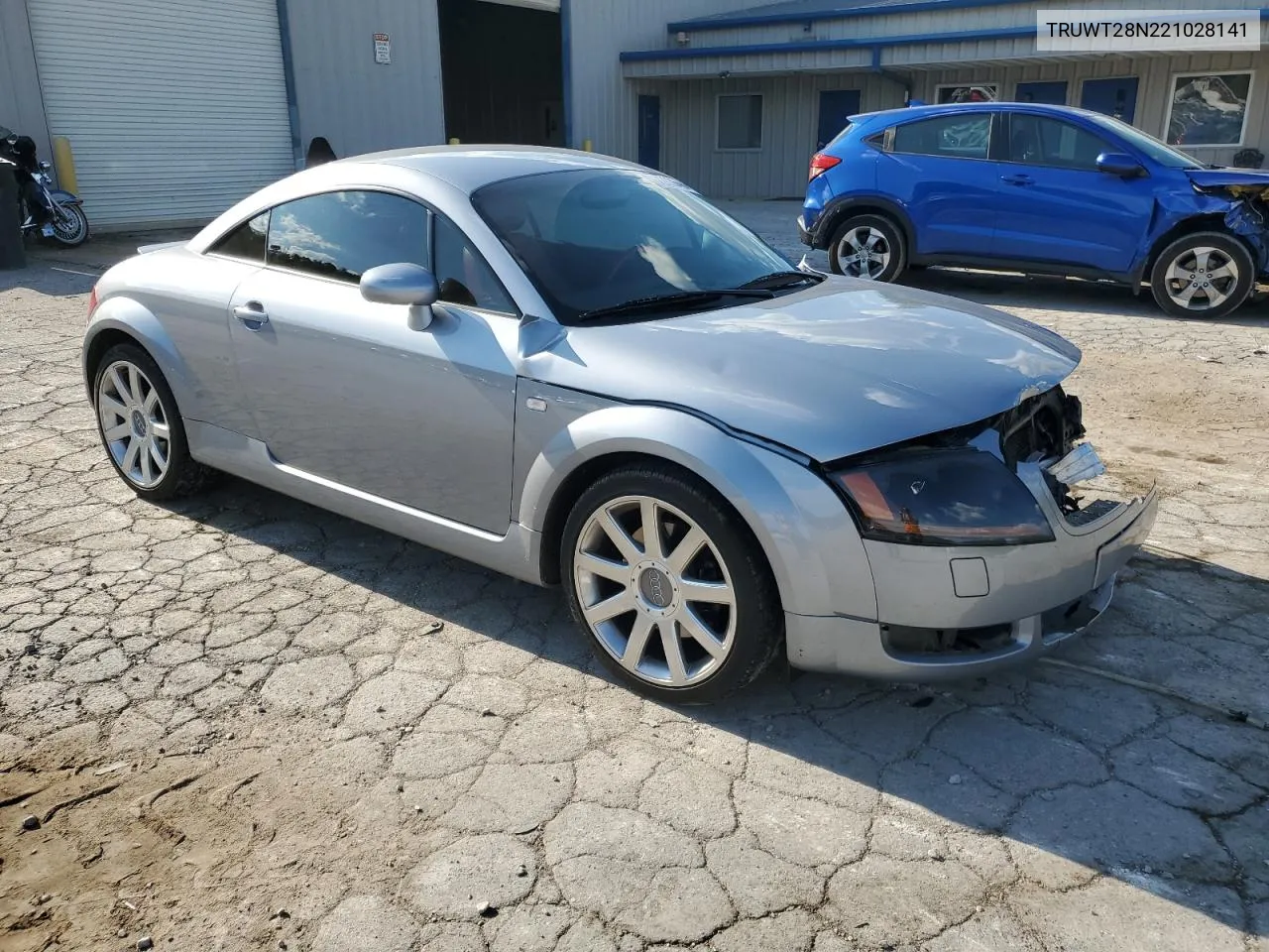 TRUWT28N221028141 2002 Audi Tt Quattro